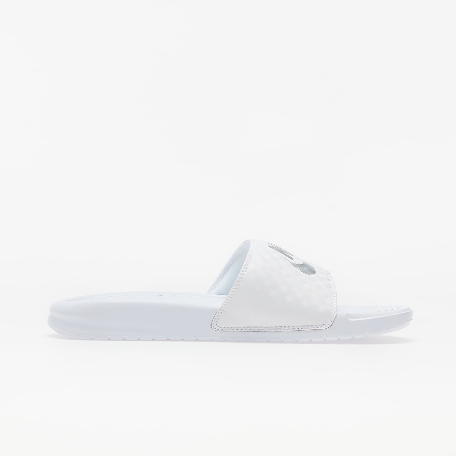 Scarpe donna Nike Wmns Benassi Jdi White/ Metallic Silver