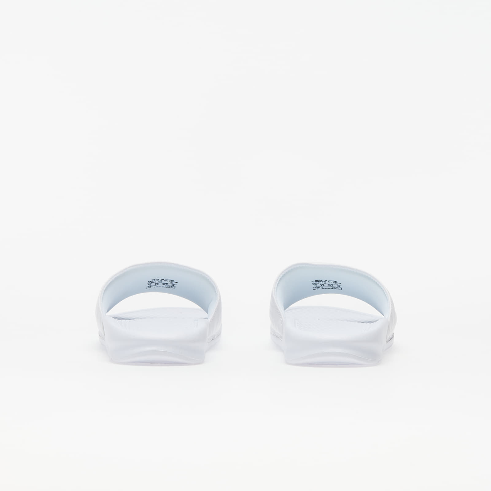 Scarpe donna Nike Wmns Benassi Jdi White/ Metallic Silver