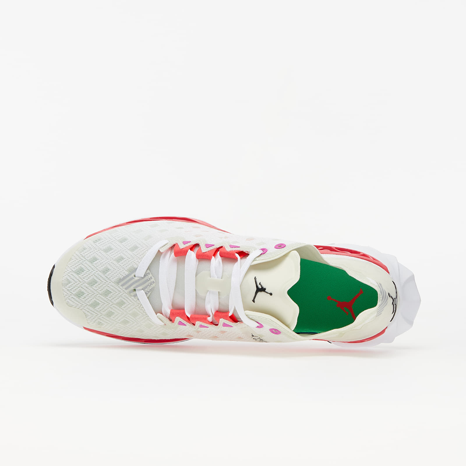 Herren Sneaker und Schuhe Jordan Zoom Trunner Ultimate White/ Black-Flash Crimson-Spruce Aura