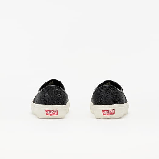 Vans vault og hot sale authentic lx black suede