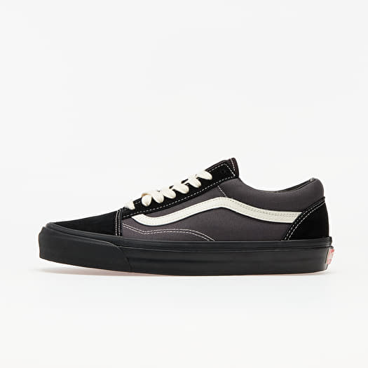 Vans old skool lx black canvas sale
