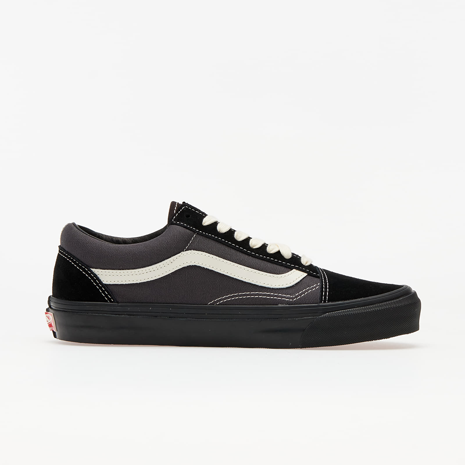 Moški čevlji Vans OG Old Skool LX (Sude/ Canvas) Black/ Grey