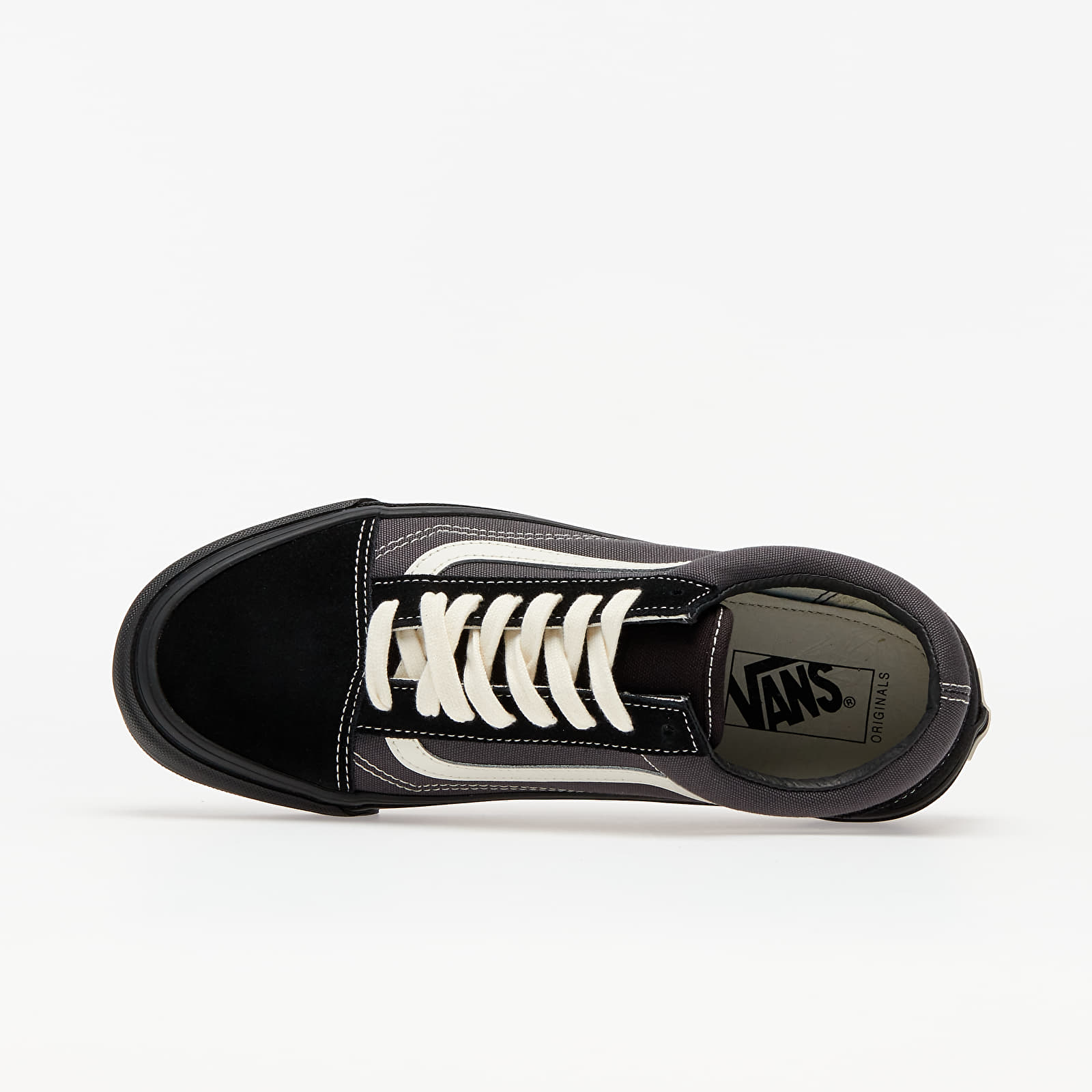 Moški čevlji Vans OG Old Skool LX (Sude/ Canvas) Black/ Grey
