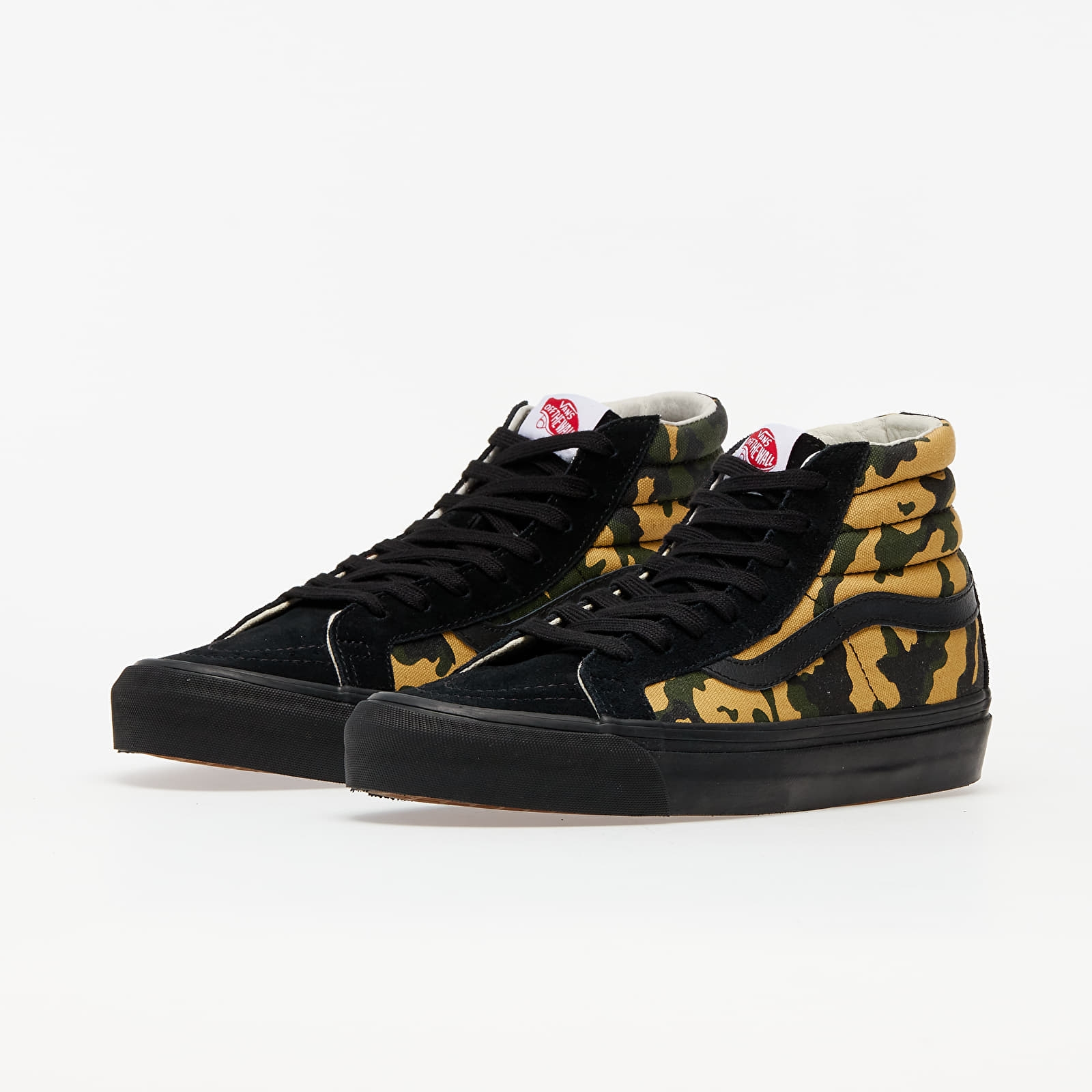 Camo and black vans 2025