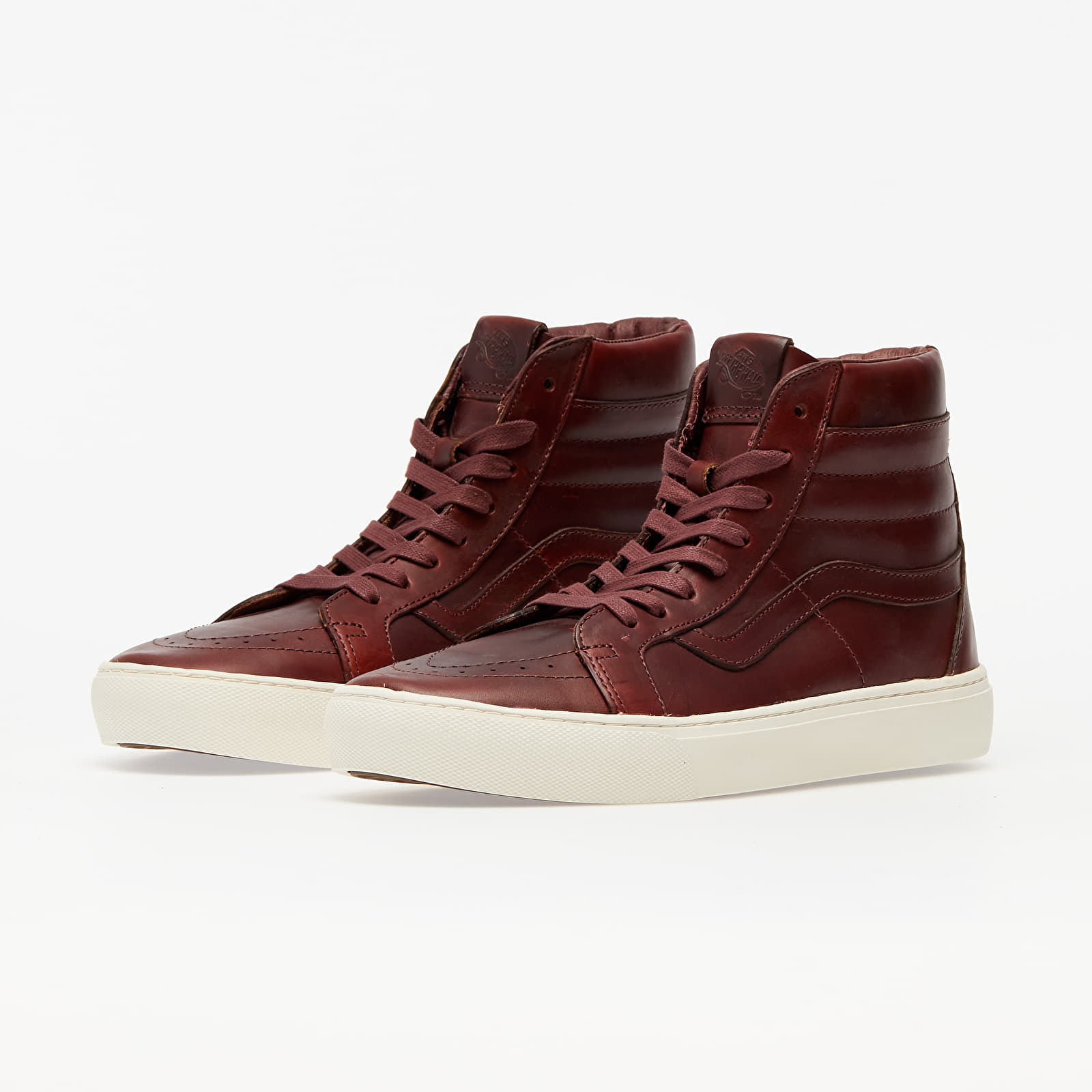 Men s shoes Vans Vault Sk8 Hi Cup LX Horween Timber Footshop