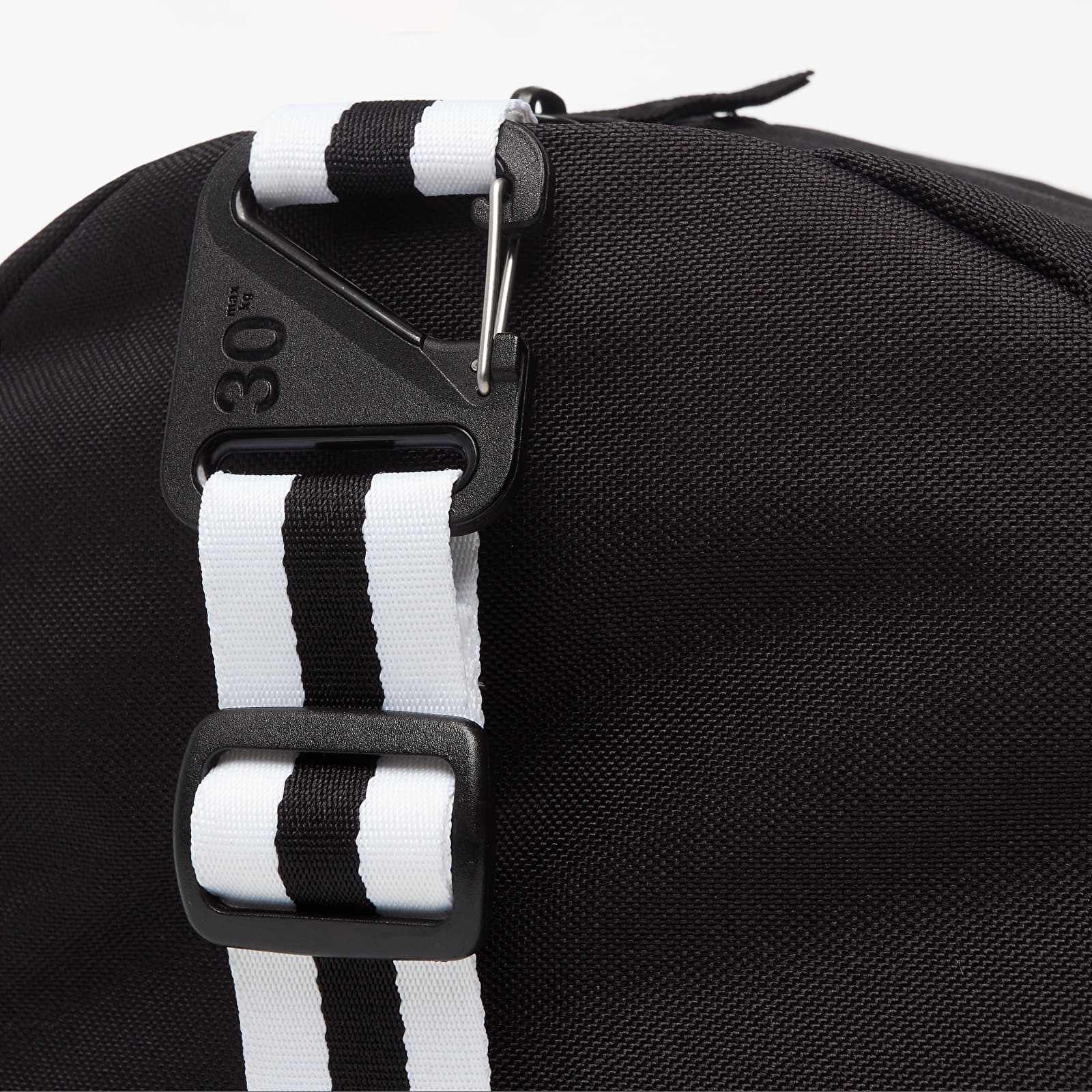 Torby przez ramię Nike Heritage Duffel Bag Black/ Black/ White