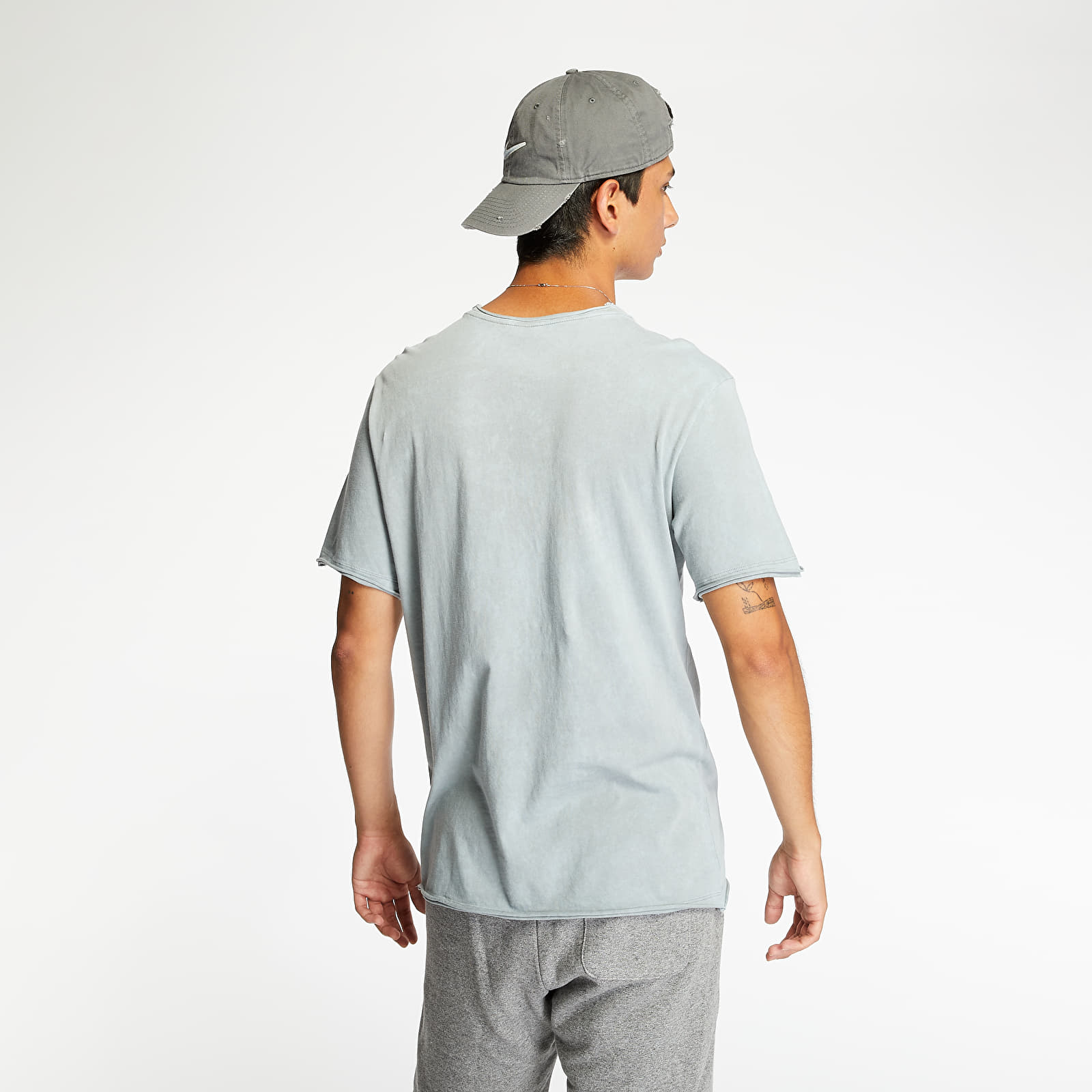 Camisetas Nike Sportswear Icon Futura Wash Tee Particle Grey/ White