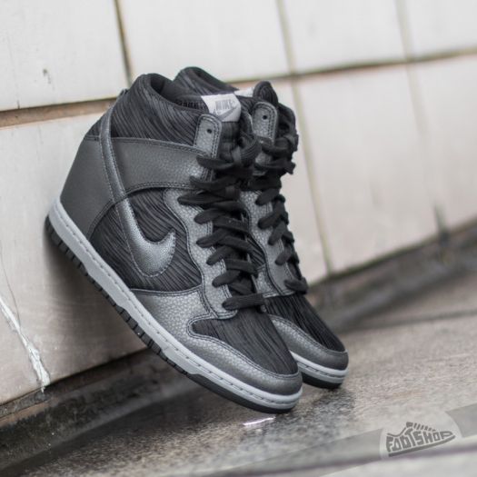 Nike sky dunk hi black clearance