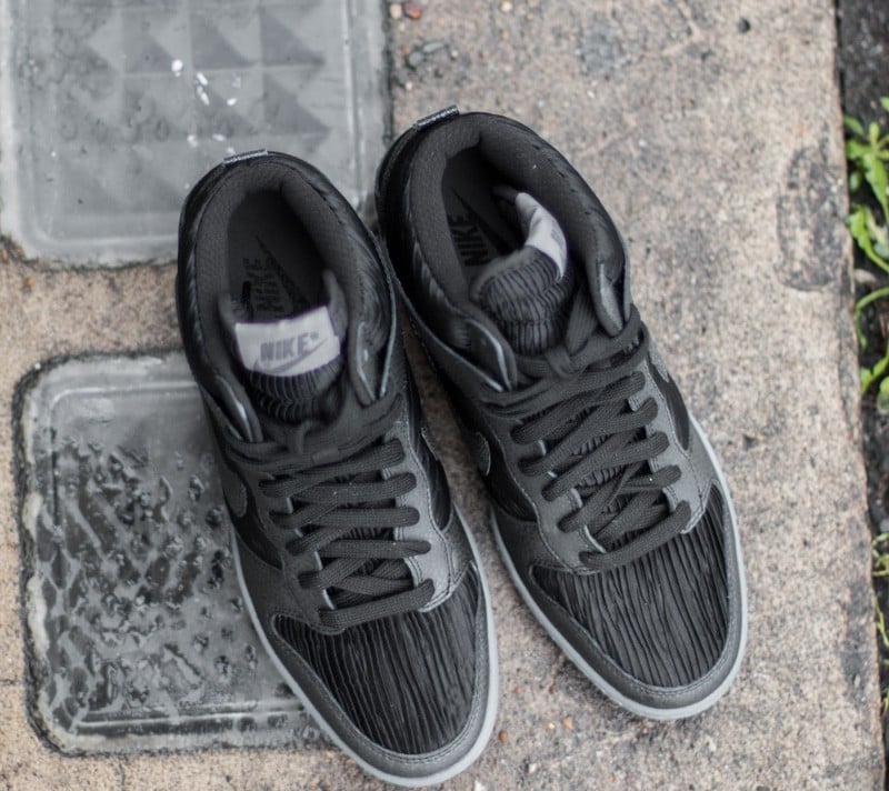 Zapatillas mujer Nike Wmns Dunk Sky Hi Black/ Metallic Hematite- Black- Cool Grey