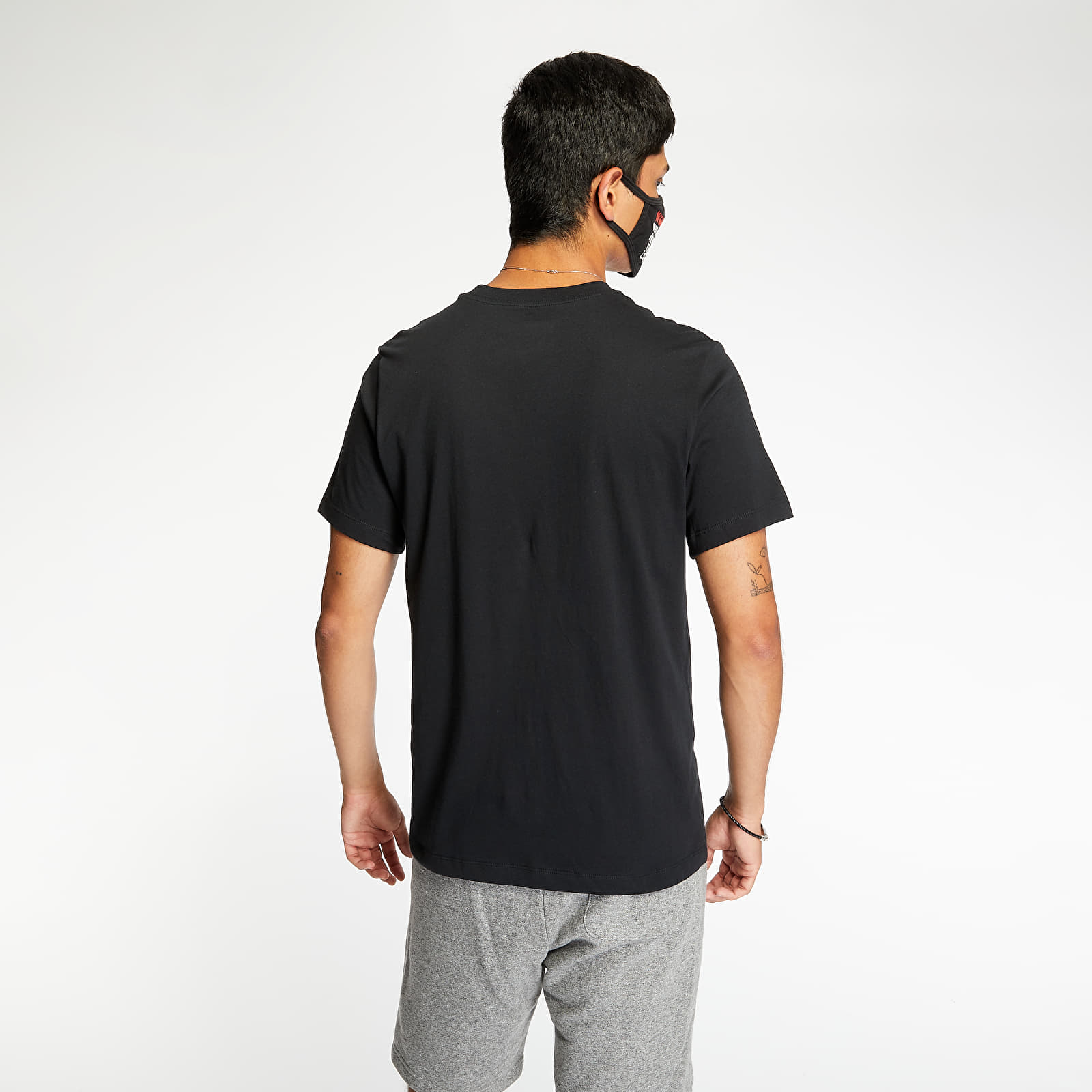 Tricouri  Nike Sportswear Just Do It Hybrid Tee Black/ University Red