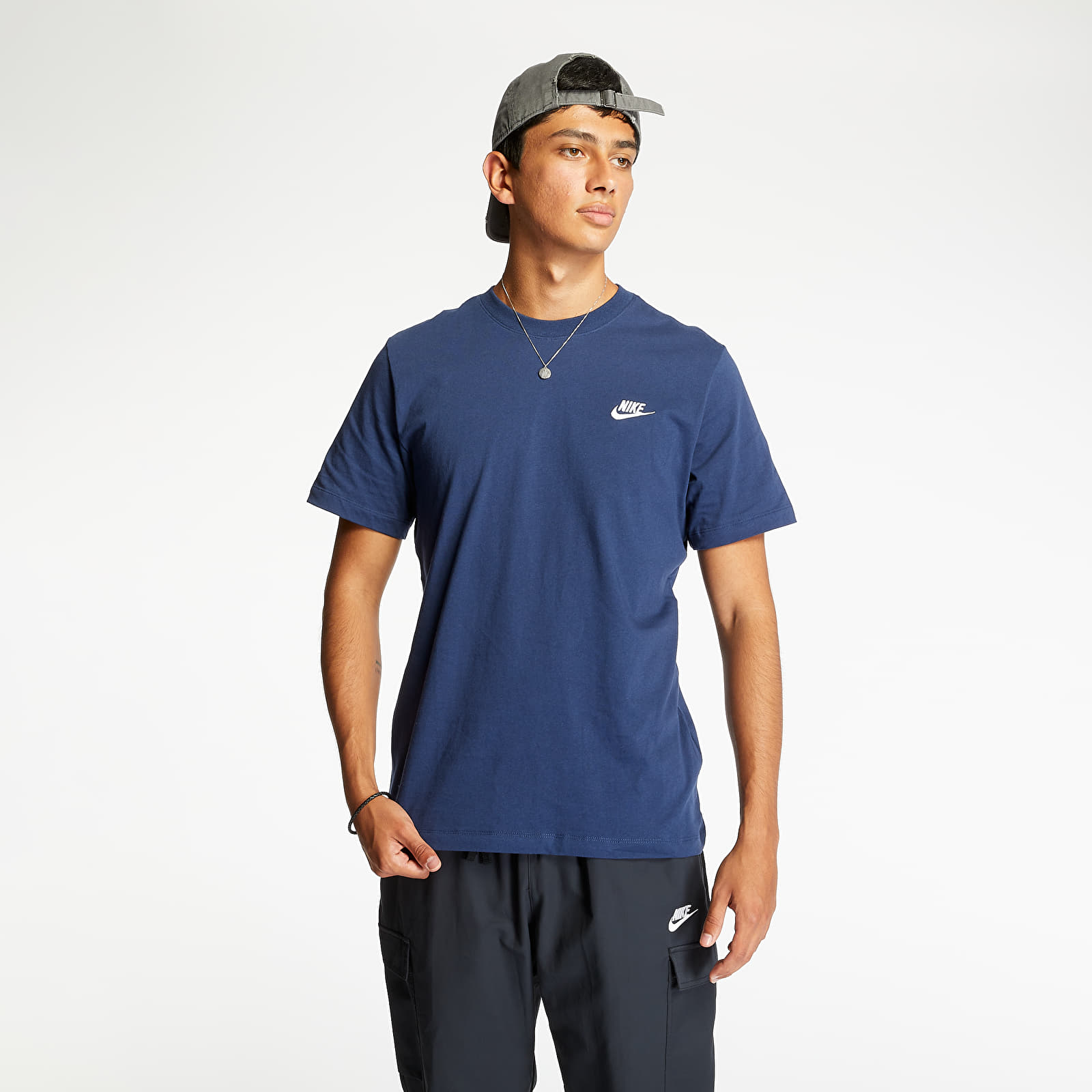Camisetas Nike Sportswear Club Tee Midnight Navy