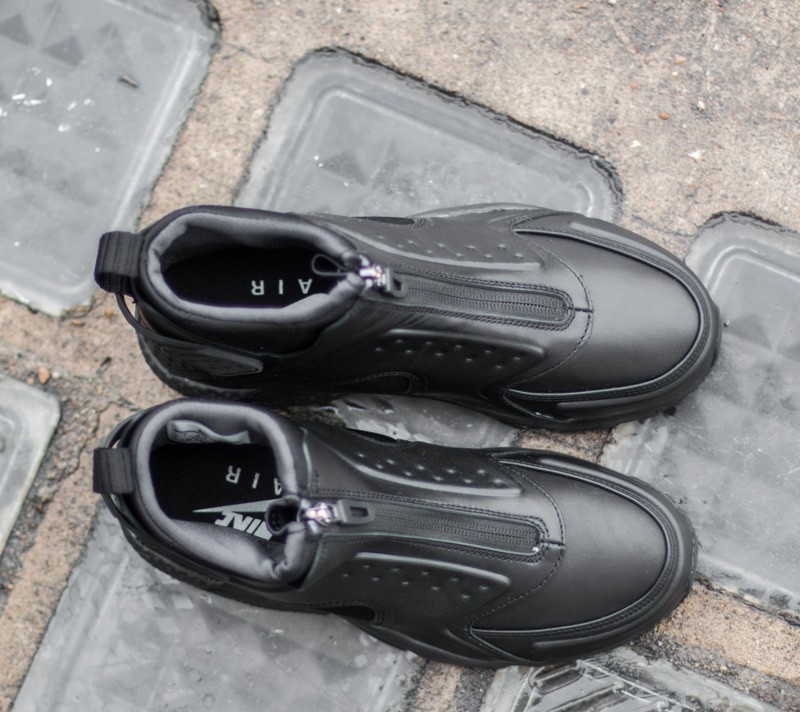 Women's shoes Nike W Air Huarache Run Mid Black/ Black-Reflect Silver