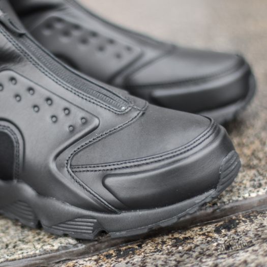 Nike air huarache run mid womens black on sale