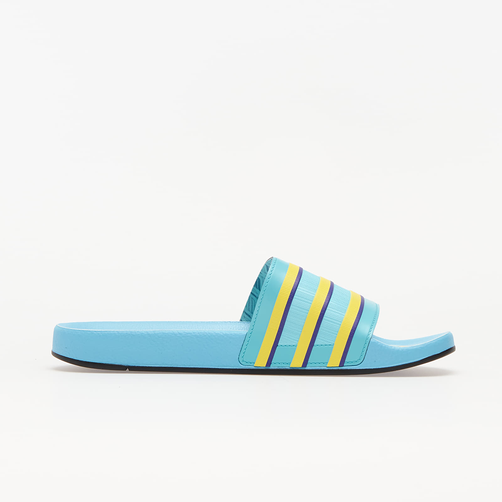 Men s shoes adidas Adilette Premium Light Aqua Bright Yellow Purple Footshop