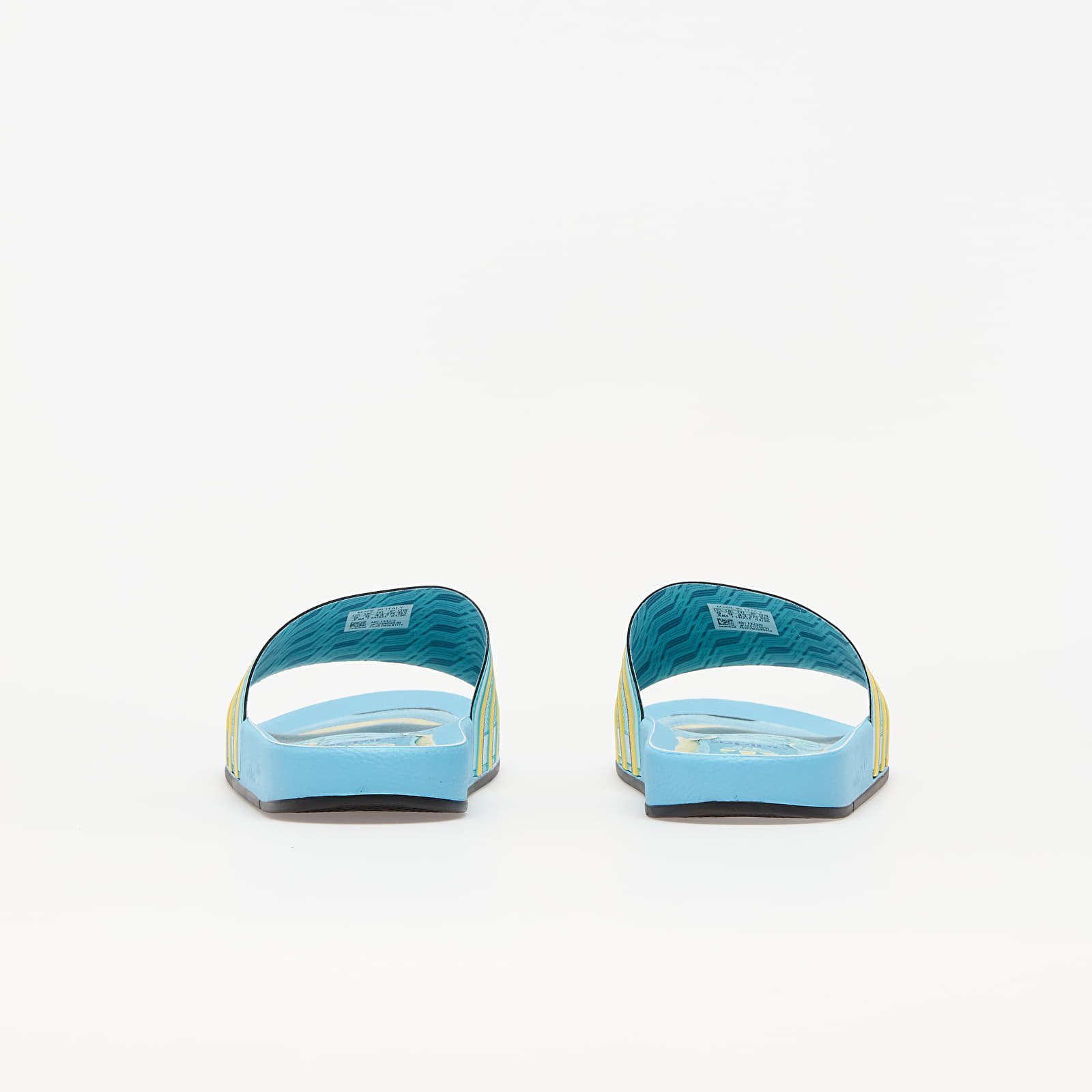 Мъжки кецове и обувки adidas Adilette Premium Light Aqua/ Bright Yellow/ Purple
