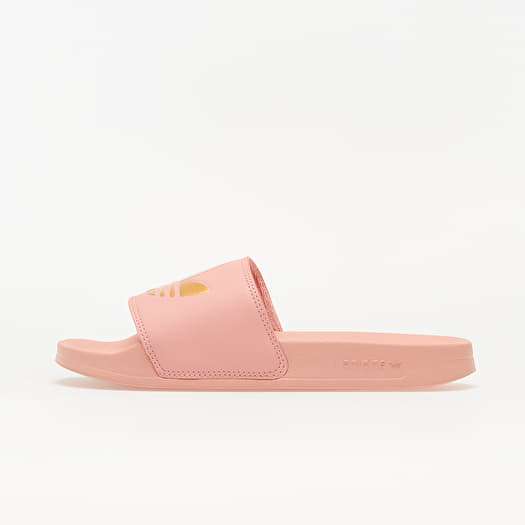 Adidas rose gold on sale slides