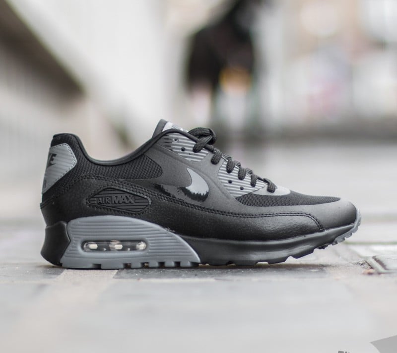 Damen Sneaker und Schuhe Nike W Air Max 90 Ultra Essential Black/Black-Cool Grey-Pure Platinum 