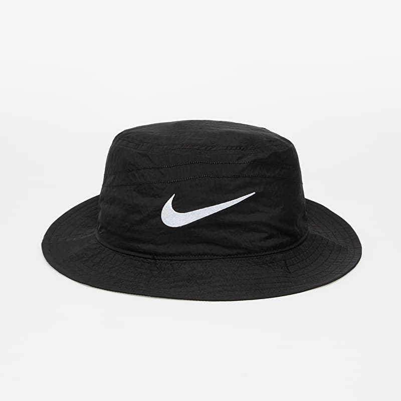 Nike x Stüssy Bucket Hat Black/ White | Footshop