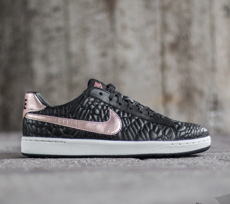 Ženski čevlji Nike W Tennis Classic Ultra Premium QLT Black/ Metallic Rose Gold