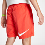 nike x stussy water short habanero red