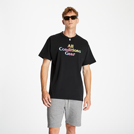 T shirts Nike ACG NRG Gradient Tee Black Multi Color White Footshop