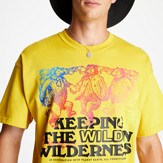 nike acg yellow t shirt