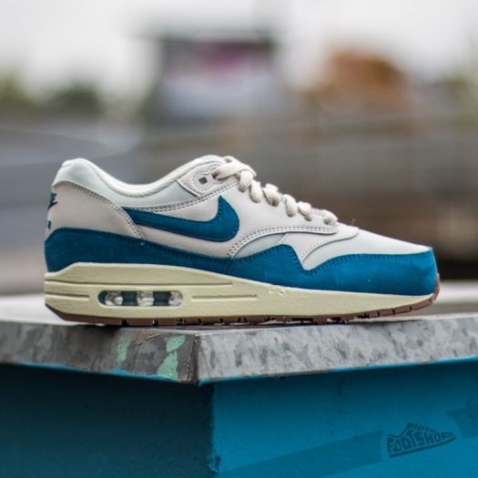 Nike Wmns Air Max 1 Essential Light Bone Brigade Blue SL Gum Midium Brown