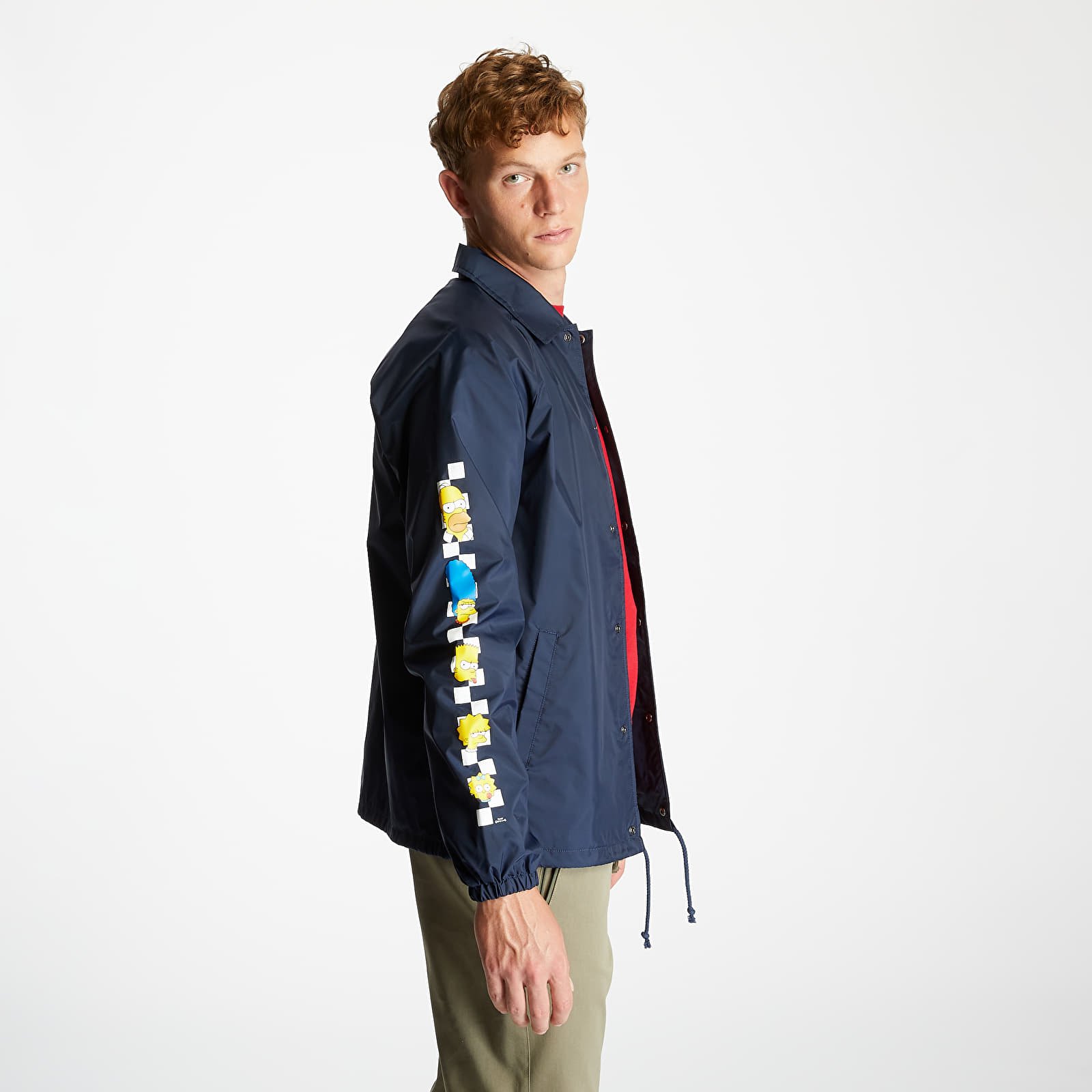 Vans jacket navy on sale