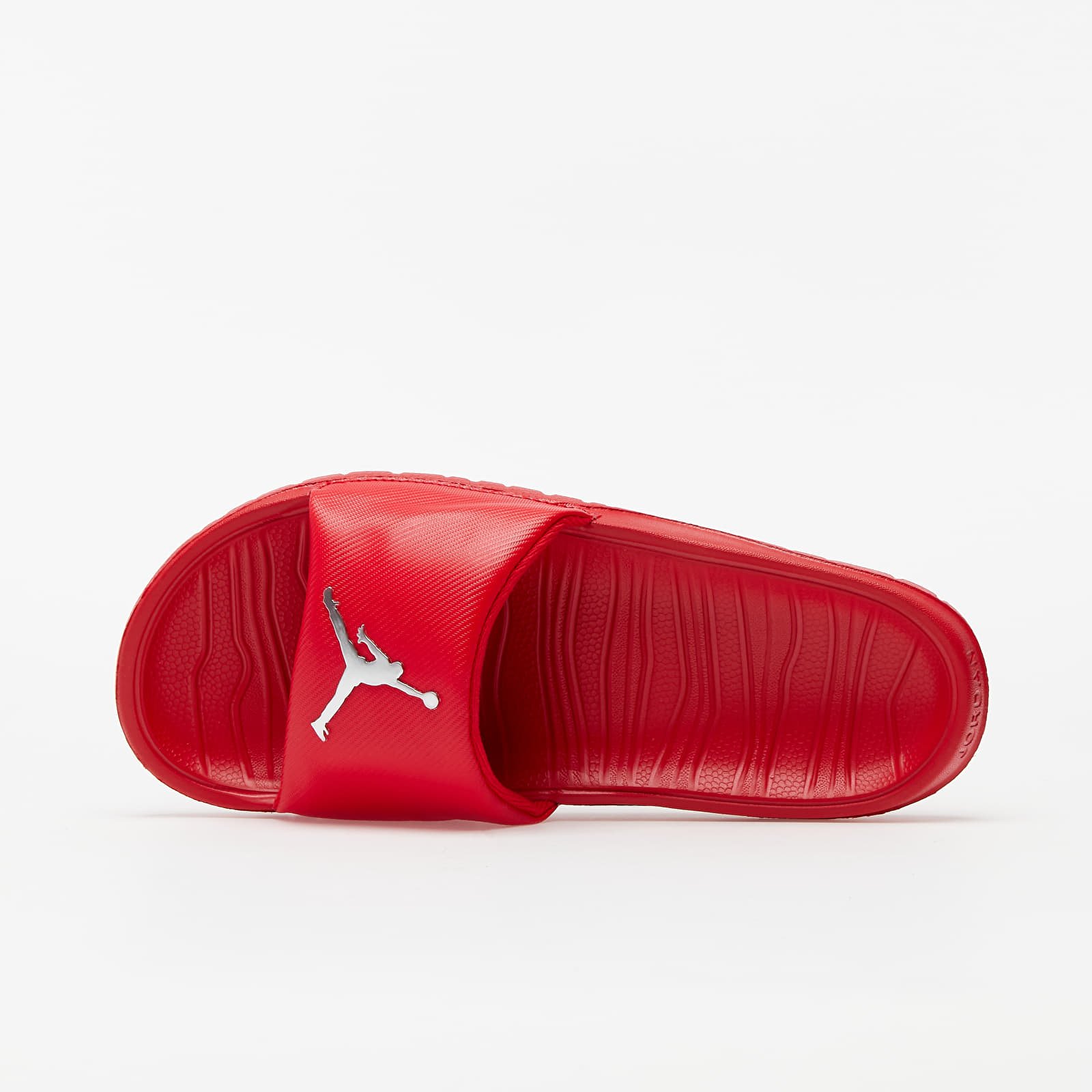Skor för män Jordan Break Slide University Red/ Metallic Silver