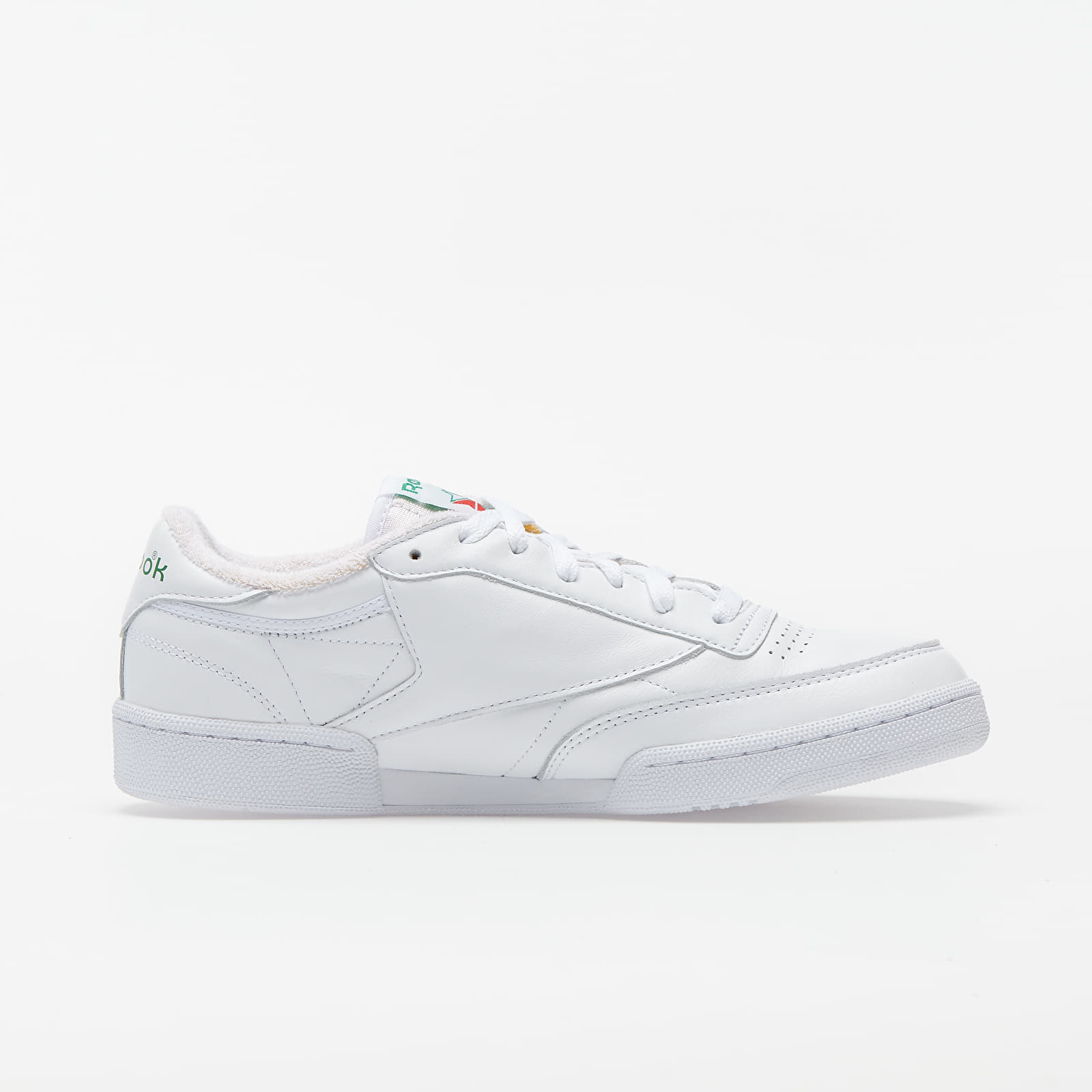 Мъжки кецове и обувки Reebok Club C 85 White/ White/ Glen Green