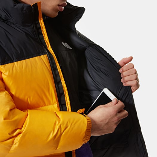 Gold nuptse jacket new arrivals