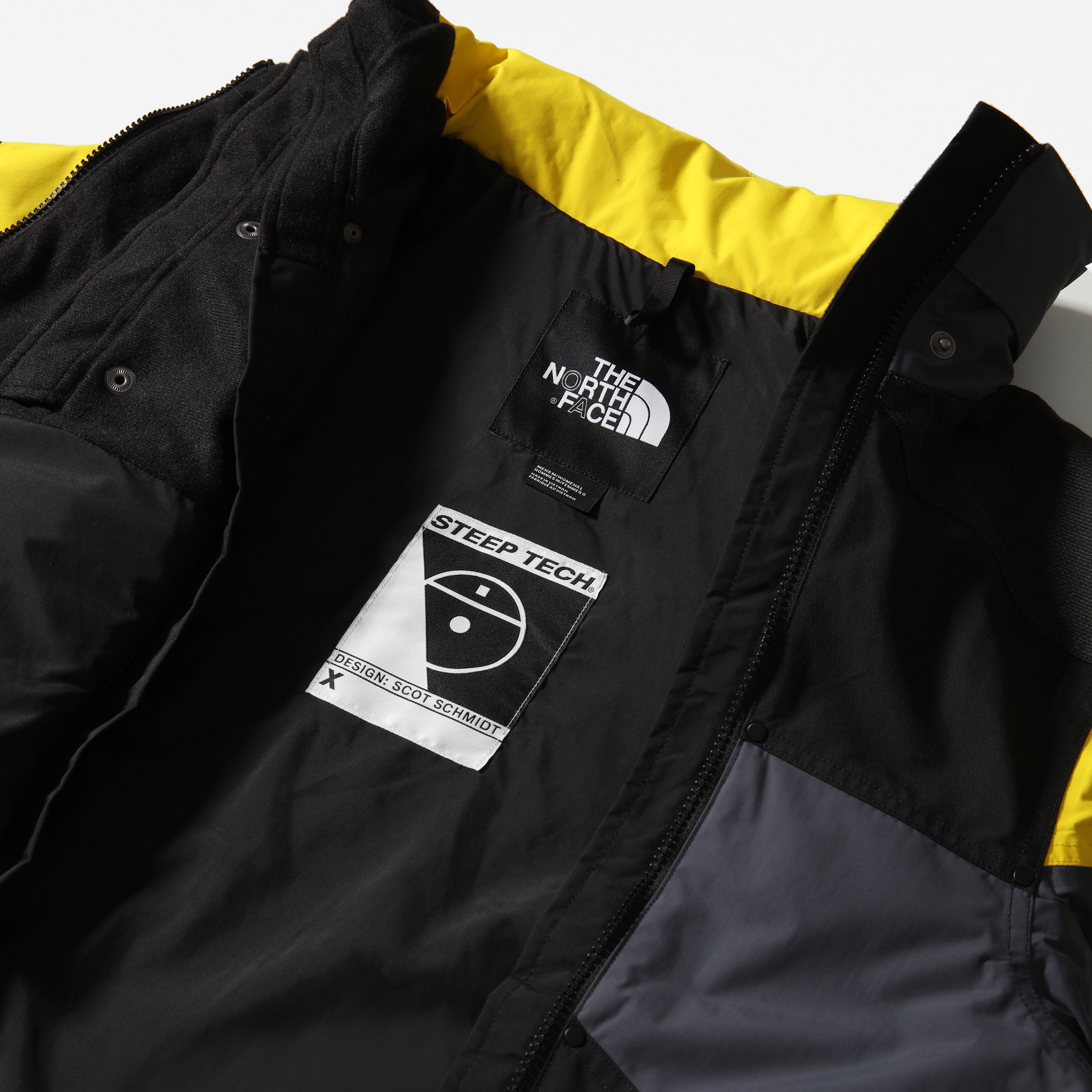 Vaatteet The North Face Steep Tech Jacket Vanadsgry/ Tnfblk/ Lghtngyw