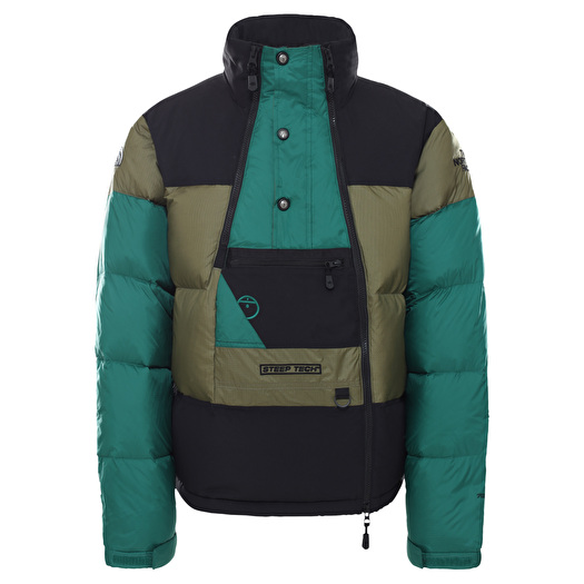 Jackets The North Face Steep Tech Down Jacket Brntolvgrn/ Evergrn