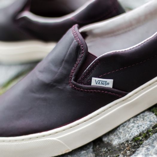 Vans Slip-On Cup California Leather Bitter Chocolate/ Turtle  display picture 1