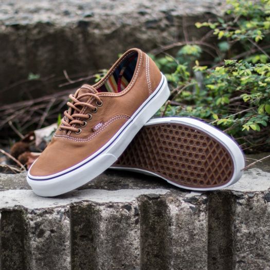 Authentic vans brown online