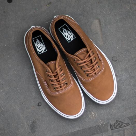 Vans authentic leather mocha 27.5 モカ VANS 話題作『AUTHENTIC LEATHER』の新色が国内1月29日より先行