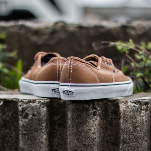 Vans authentic hombre marron store