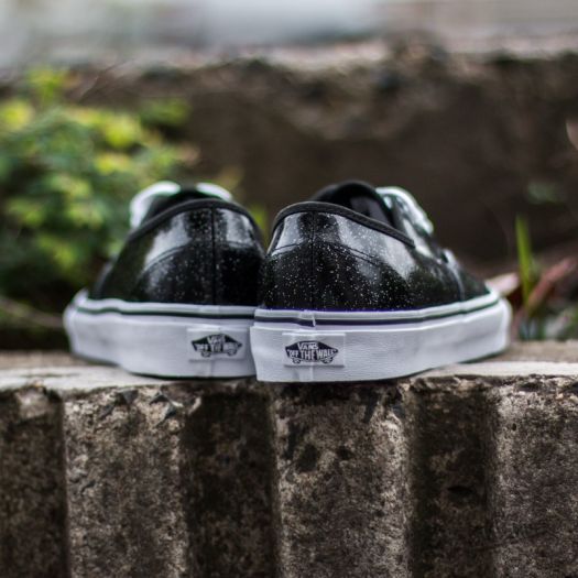 Vans Authentic Patent Galaxy Black True White