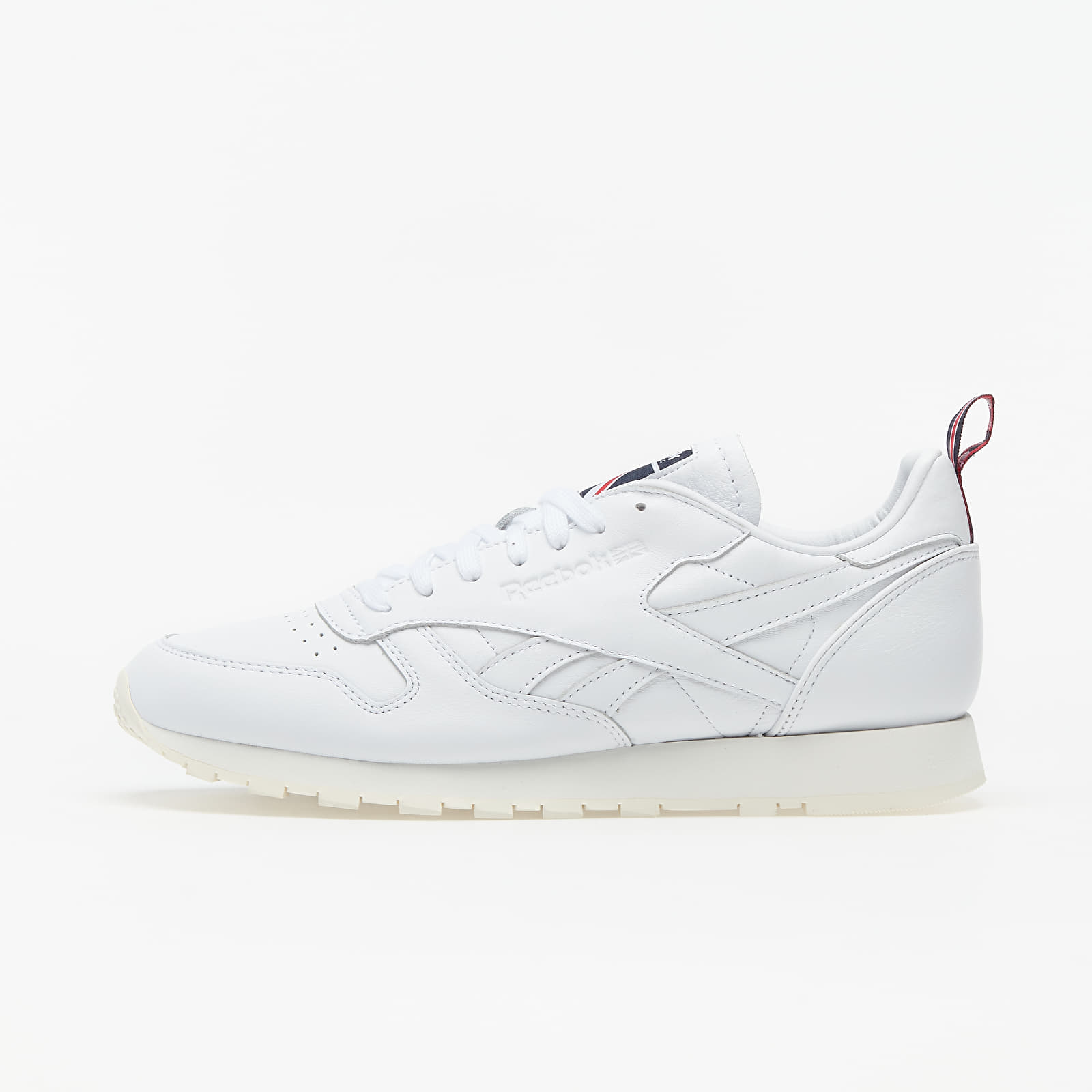 Zapatillas Hombre Reebok Classic Leather White/ Chalk/ Vector Navy