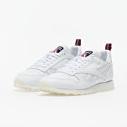Men s shoes Reebok Classic Leather White Chalk Vector Navy Footshop