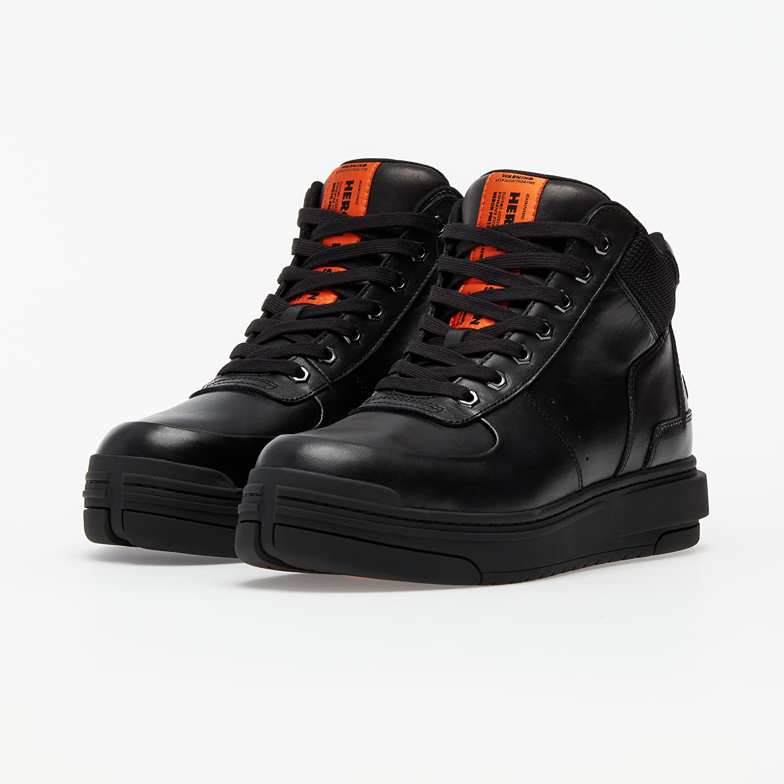 Men's shoes Heron Preston Protection Lace Up Boots Black