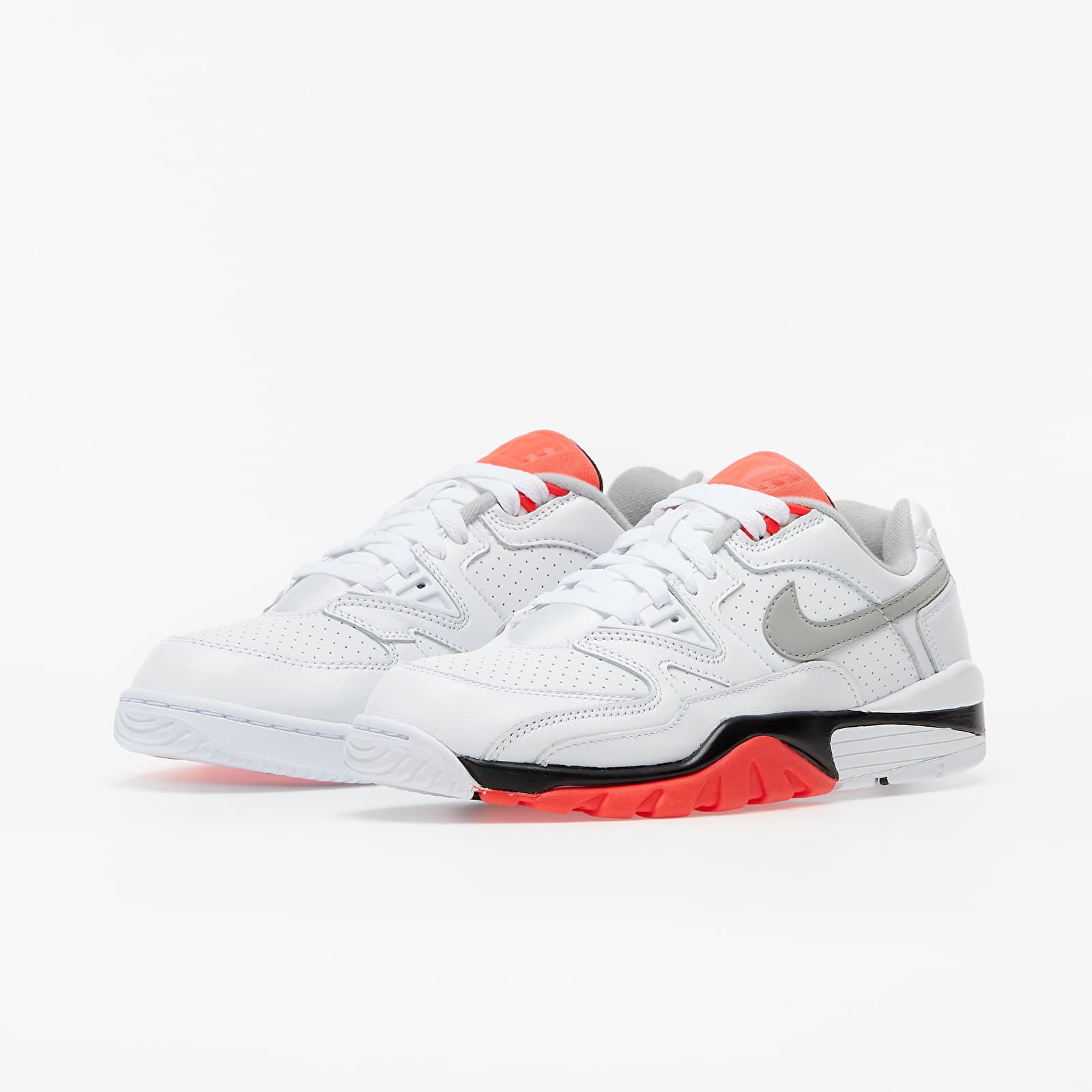 Men's shoes Nike Air Cross Trainer 3 Low White/ Lt Smoke Grey-Bright Crimson-Black