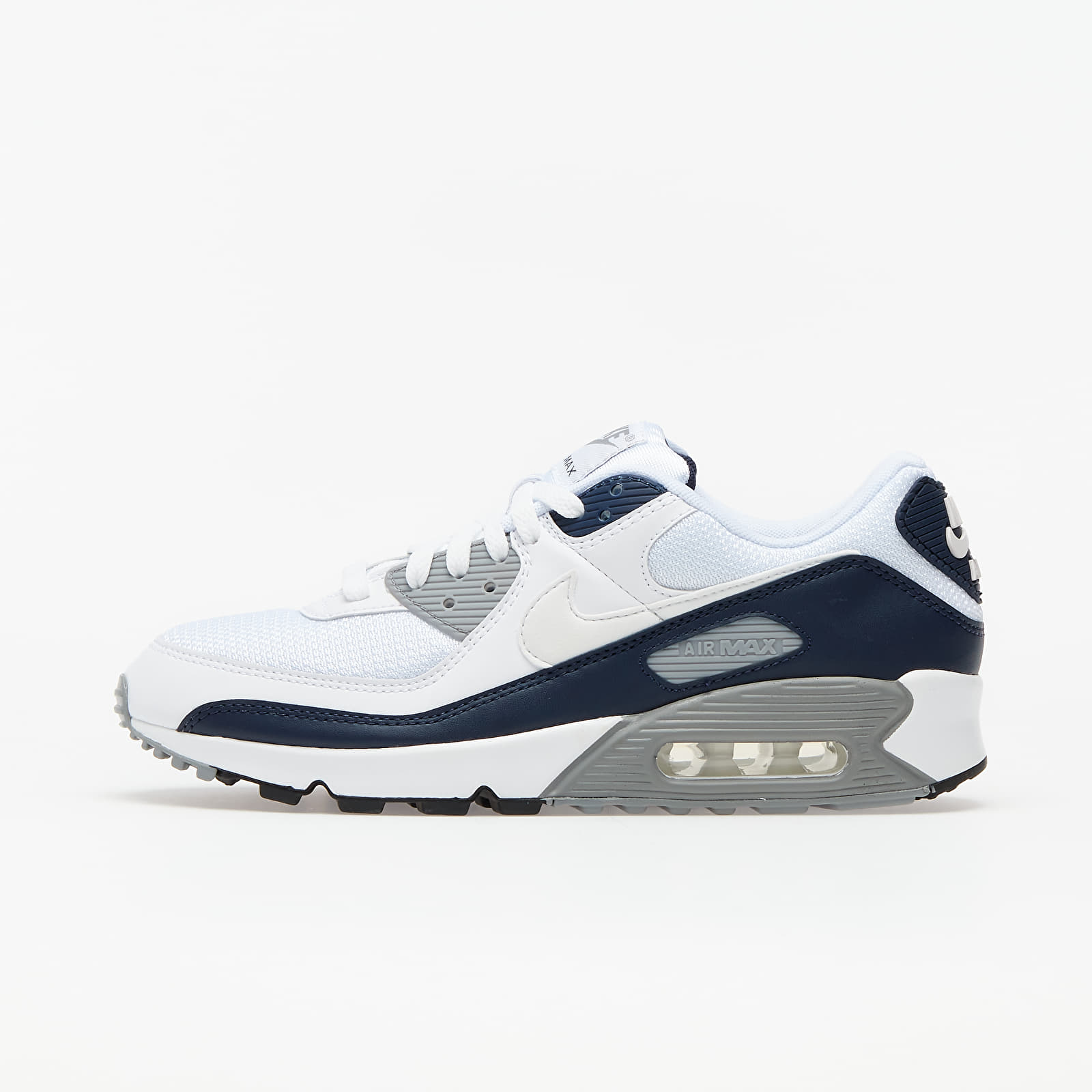 Men's shoes Nike Air Max 90 White/ White-Particle Grey-Obsidian