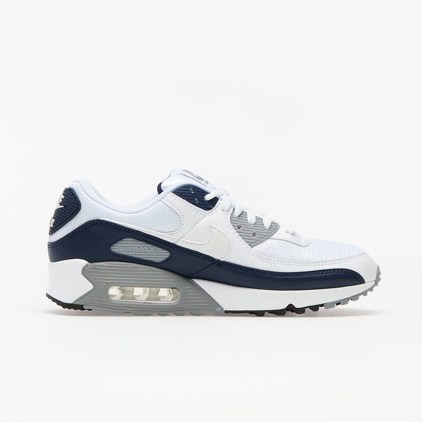 Men's shoes Nike Air Max 90 White/ White-Particle Grey-Obsidian