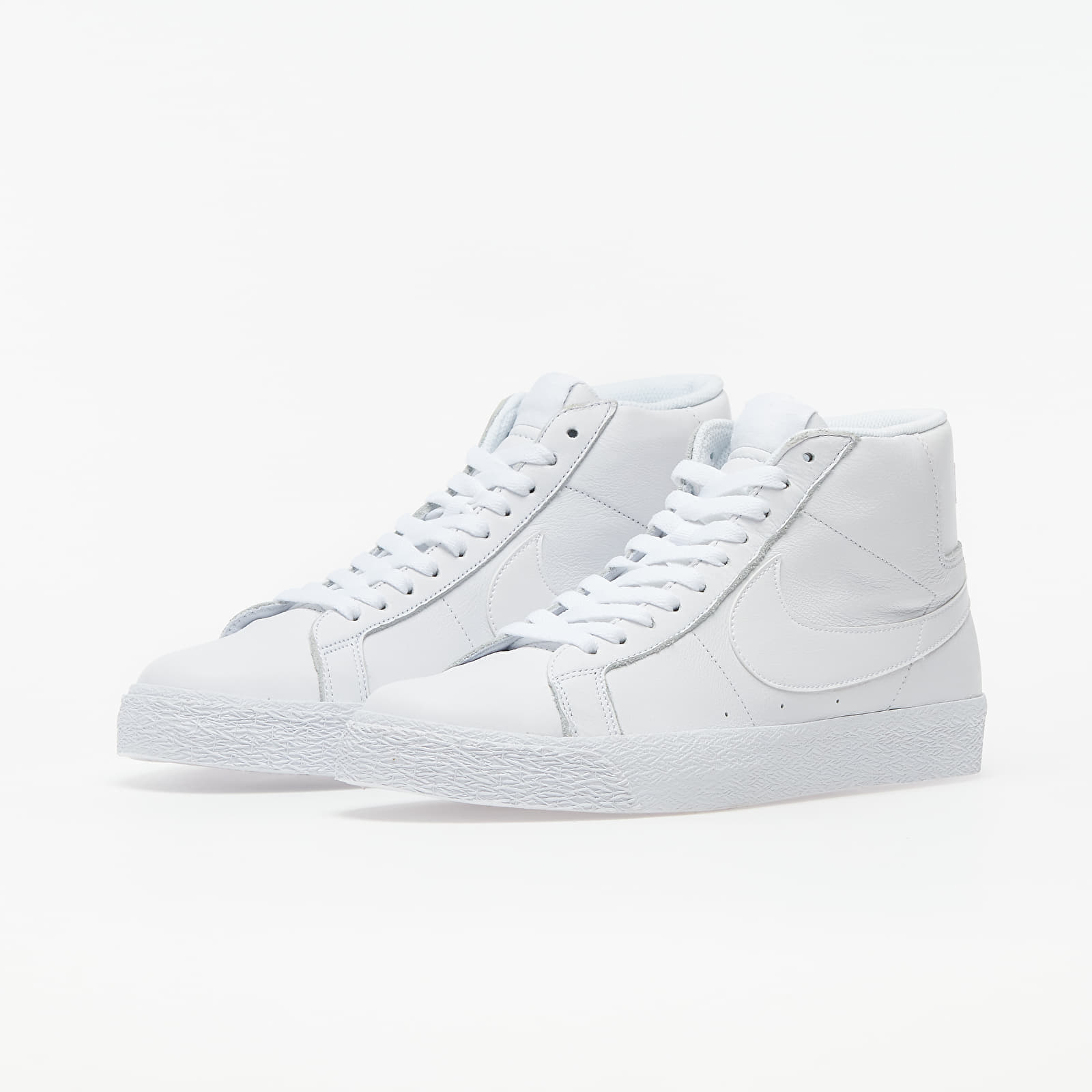 Herren Sneaker und Schuhe Nike SB Zoom Blazer Mid White/ White-White