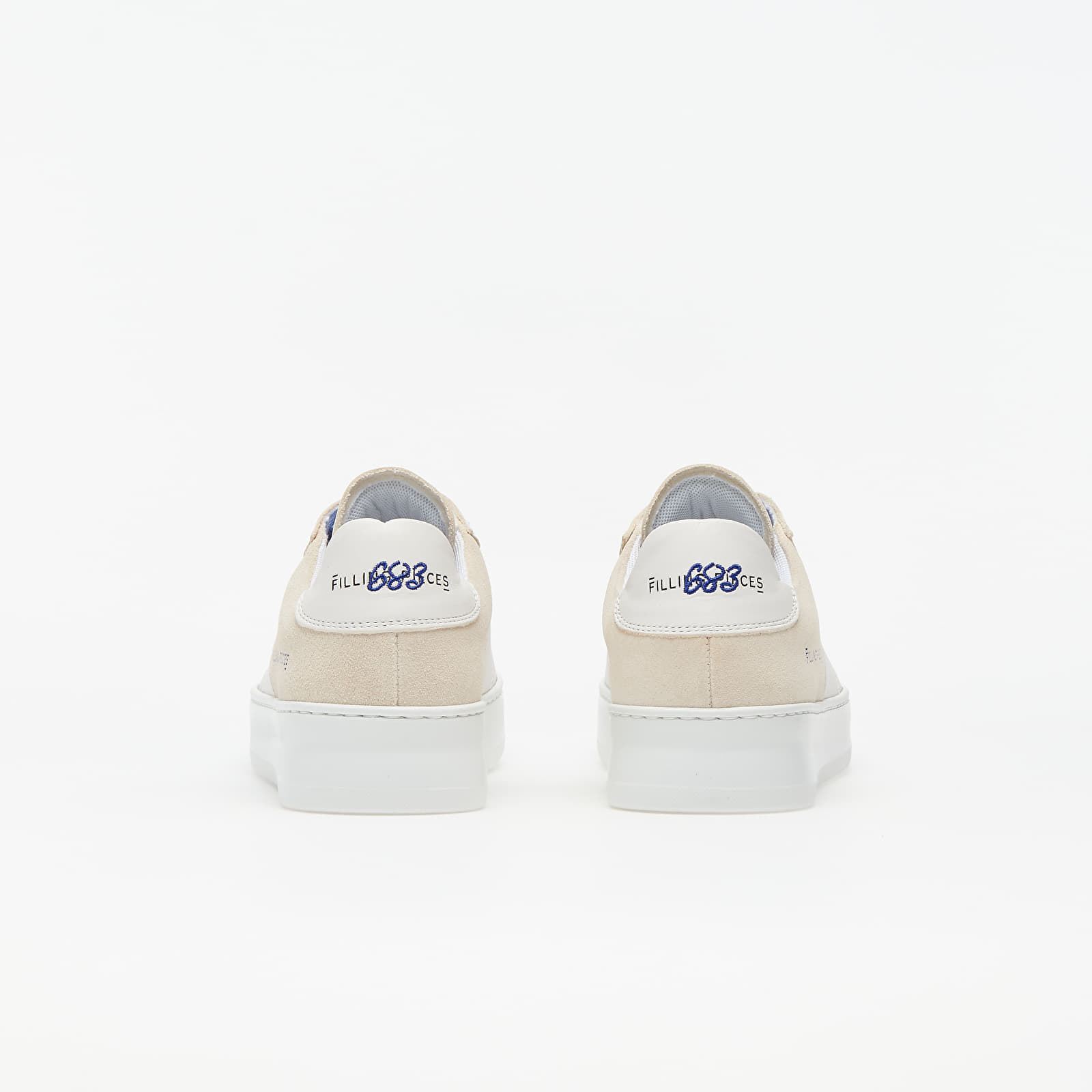 Herenschoenen Filling Pieces Low Plain Court Organic White