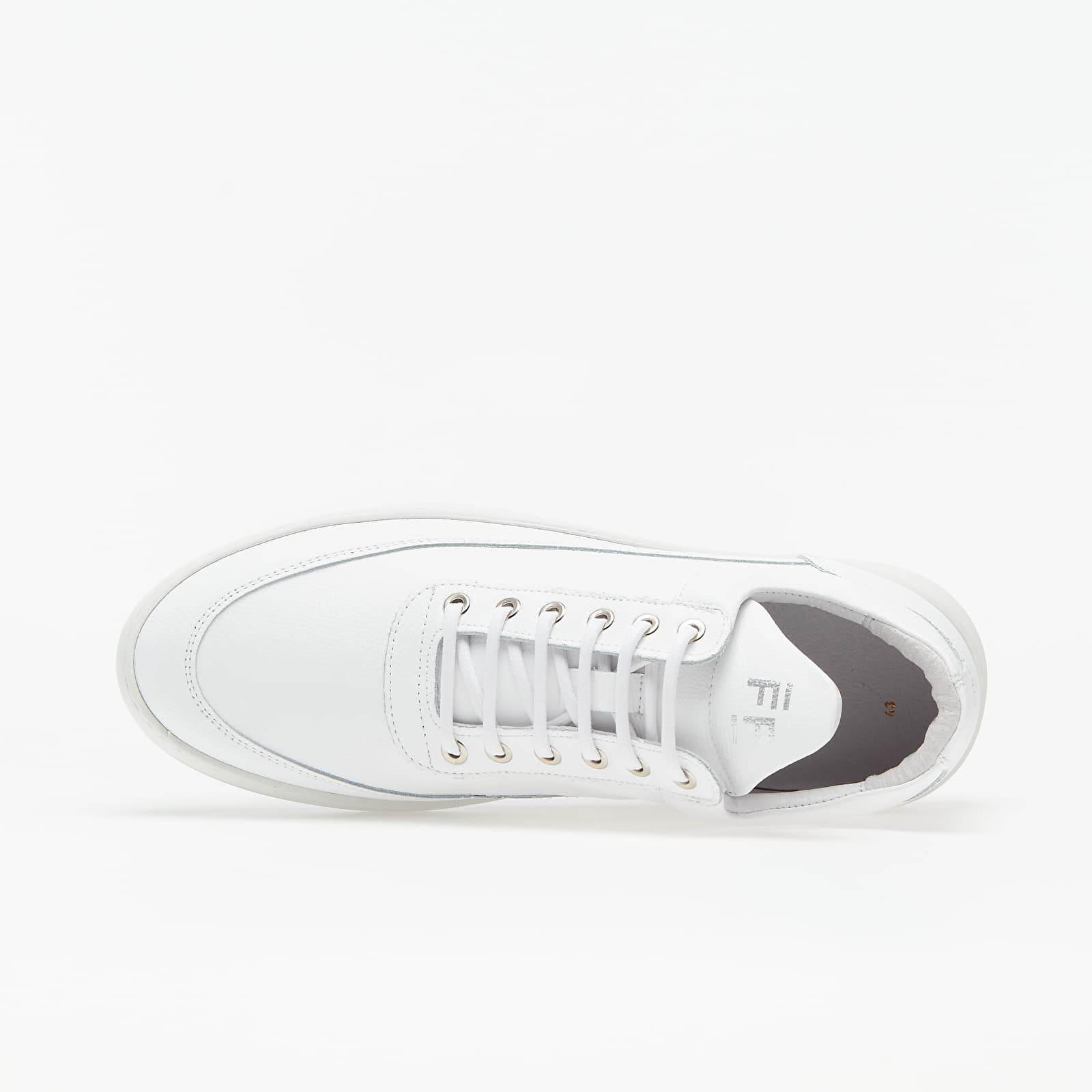 Încălțăminte și sneakerși pentru bărbați Filling Pieces Low Top Ripple Crumbs All White