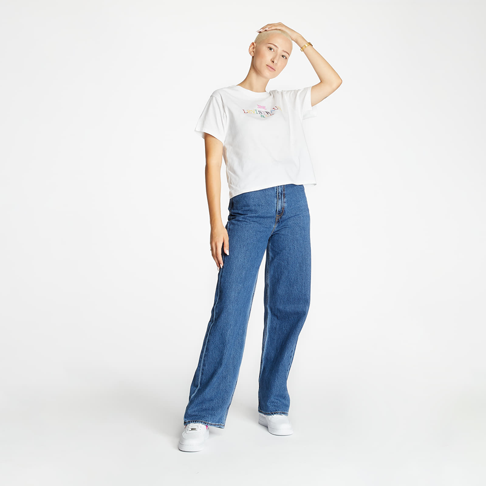Hlače Levi's® High Loose Jeans Blue