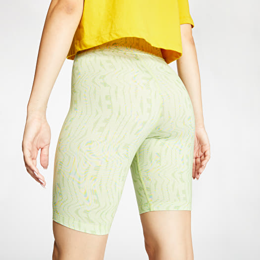 Shorts Nike Sportswear Festival AOP Bike Shorts Limelight Volt Footshop