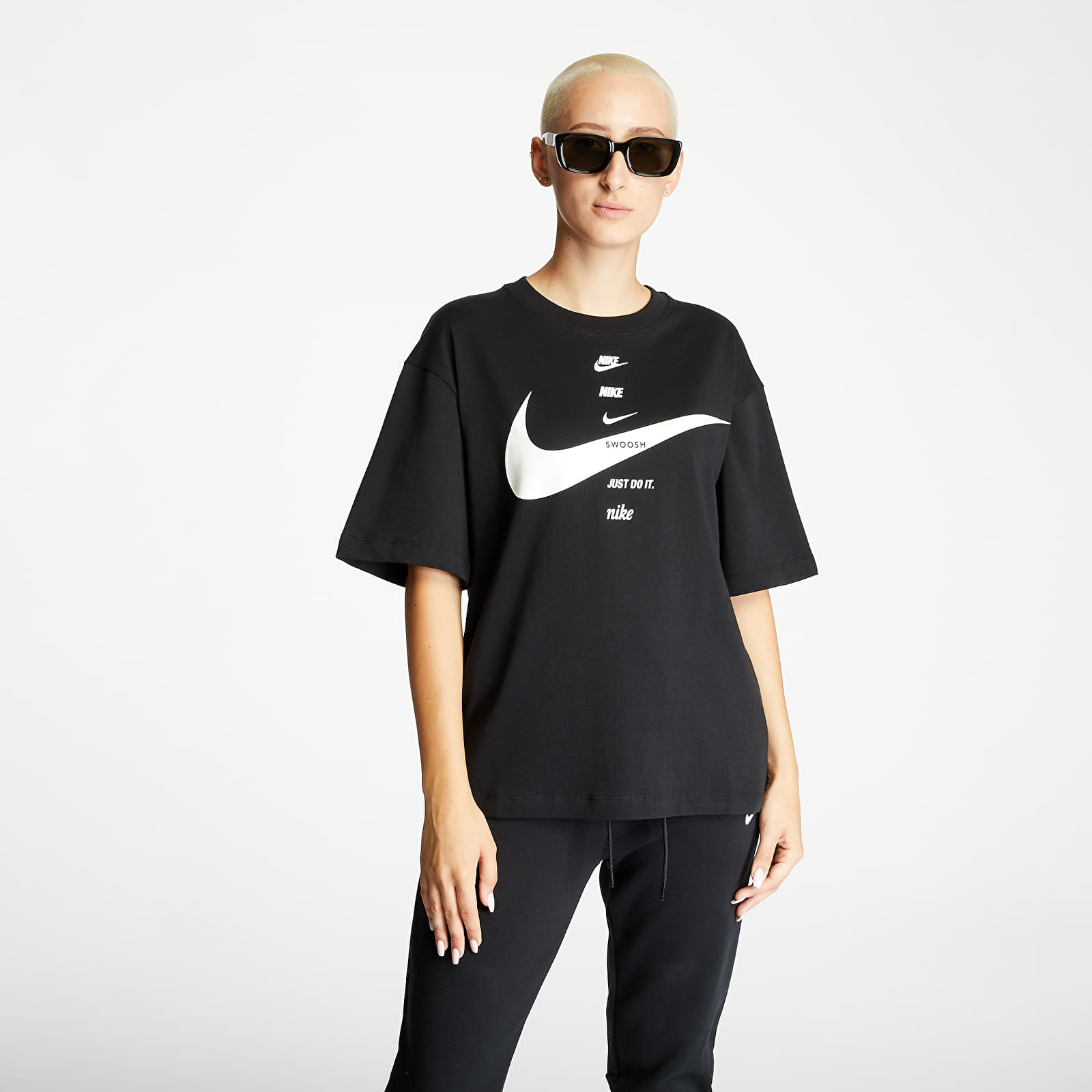 Marškinėliai Nike Sportswear Tee Black/ White
